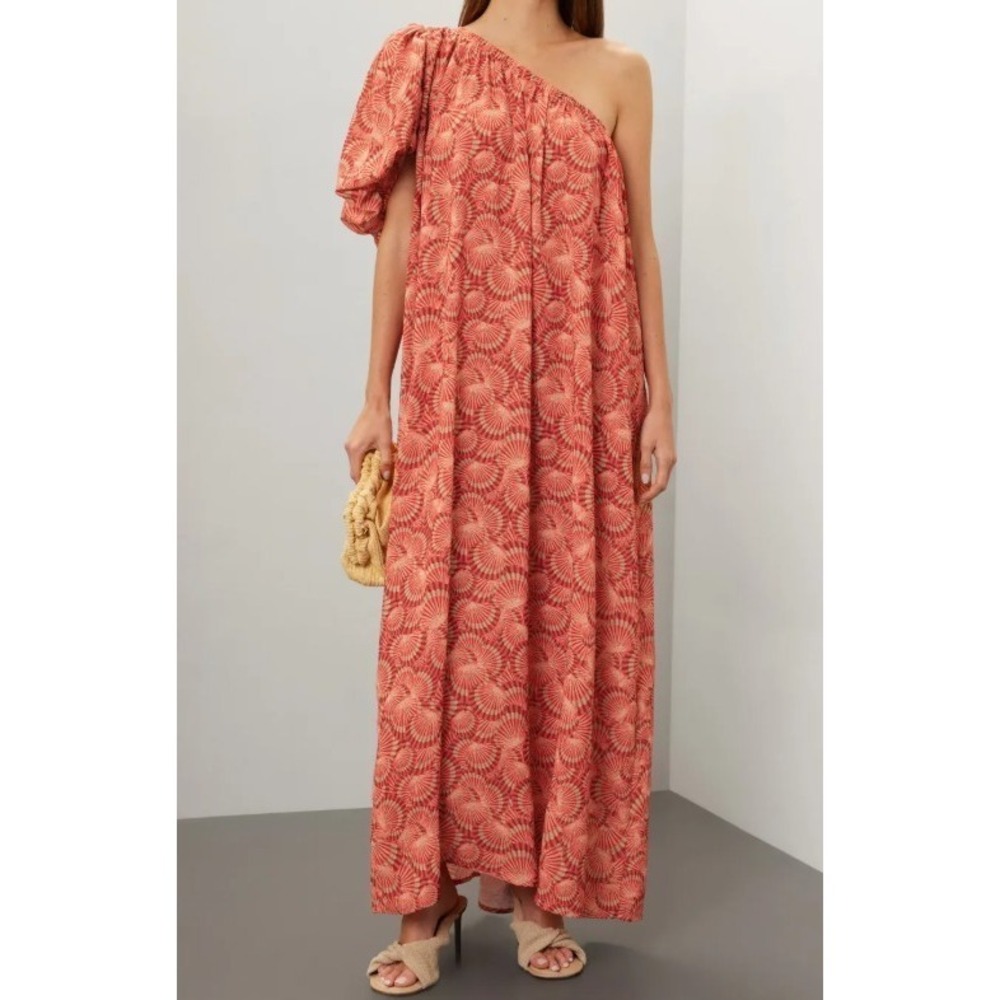 Vacation Cruise LoboRosa Valeria Maxi Dress MSRP $318 sz M Beach Resort SEASHELL